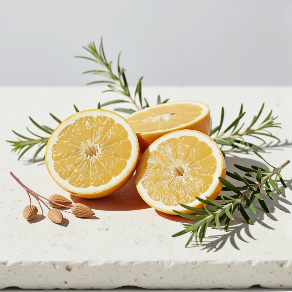 Ingredienti freschi mediterranei